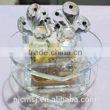 Crystal Peacock Music Box for Gift photo-2