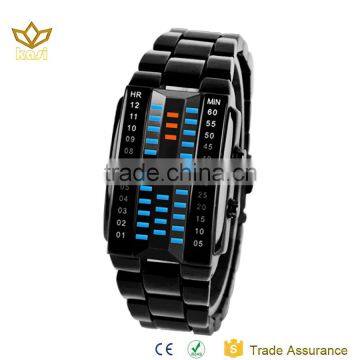 Newest alloy watch waterproof 3D mirror surface watch