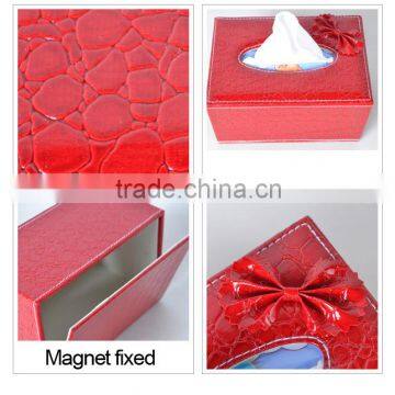 2016 New Design Leather Tissue Box Holder Wholesale photo-5
