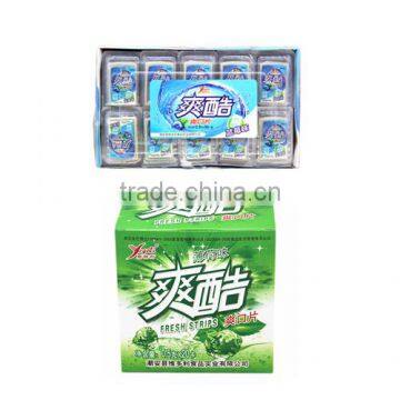 Chinese candy fresh strips mint spray VC-F019