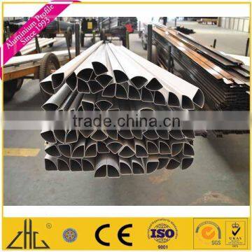 Wow!! anodized aluminium round tubing for table legs, custom aluminium profile for furniture leg, aluminium legs profiles Foshan