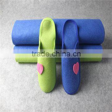 3mm 100% color wool felt for shoes