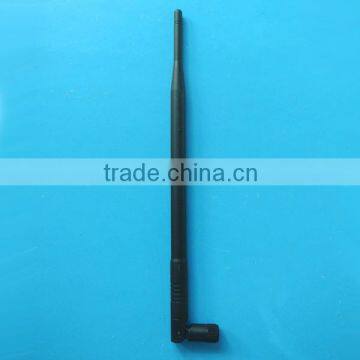 Antenna Manufacturer 2400-2483MHz 9dBi Omni-directional Flexible 2.4GHz Wifi Rubber Duck Wireless Camera Antenna