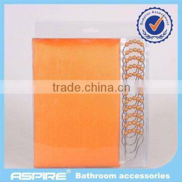 orange bathroom mat sets