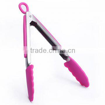 High Quality FDA Standard BPA Free Silicone Tong/ Silicone Food Serving Tong photo-4