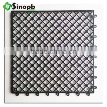plastic decking base for wood wpc tiles wood tiles