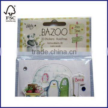 Chipboard Kids 3D Sticker photo-3