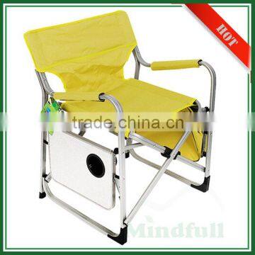 Wholesale Cheap Armrest Aluminum Outdoor Camping Folding Director Chair