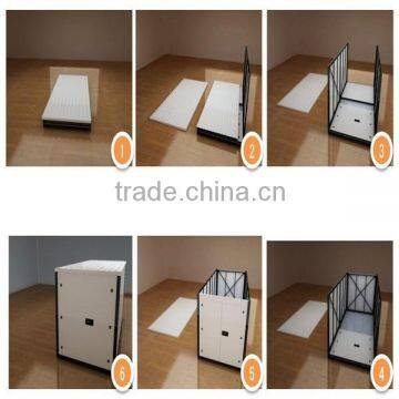 foldable storage container unit sandwich panel container warehouse