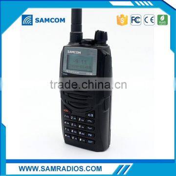 SAMCOM Dual band Two way radio AP-400UV with LED flashlight and high battery capacity 2000MaH