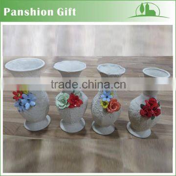 Home decorative artifical ceramic table flower vase