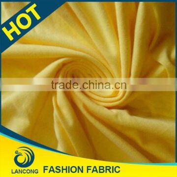 Professional knit fabric manufacturer Garment use Elastane 60s cotton fabric