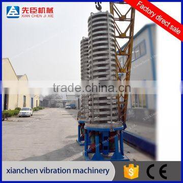 Vertical Lift Conveyor/Vibrating Screw Elevator/Spiral Vibrating Conveyor for Chemical Powder photo-3