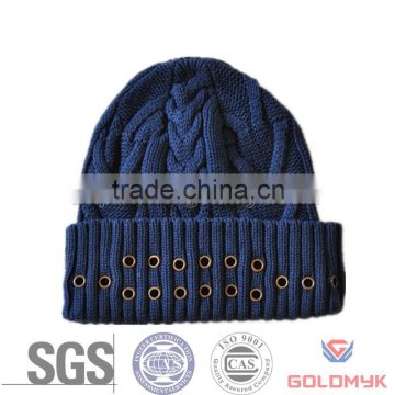 2014 Fashion Beanie Hat with Stud