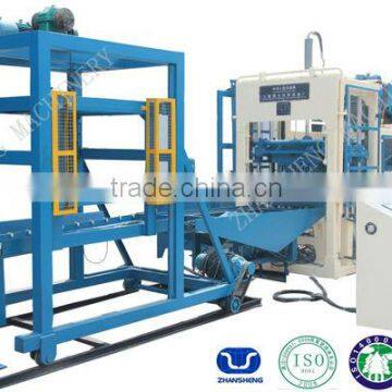 QT 4-15 Cinder Square Brick Making Machinery With Visualization Screen