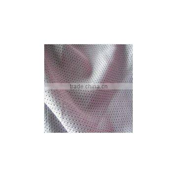 Polyester Mesh Knitting Fabric, Used for Lining and Sportswear