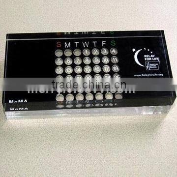 Desk pen holder acrylic pen holder shenzhen manufacturer