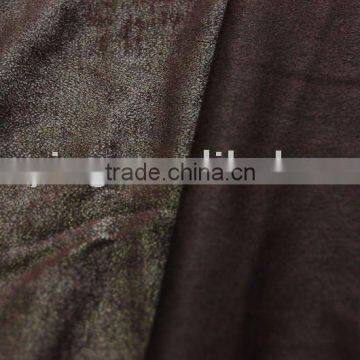 bronzed suede decorative fabric