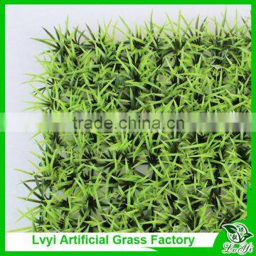 2015 China artificial grass with flower free samples artificial flower plastic flower