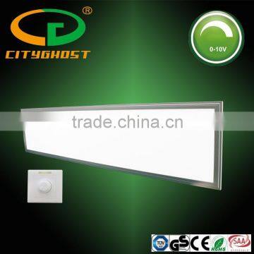 CE, ROHS, GS, CB passed 60W 1200x300 4'x1' 0-10V dimmable led panel light