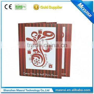 2.4''/2.8''/4.3'/5"/7'/10'' TFT LCD Christmas Greeting Card/lcd Video Christmas Booklet/video Christmas Card photo-3