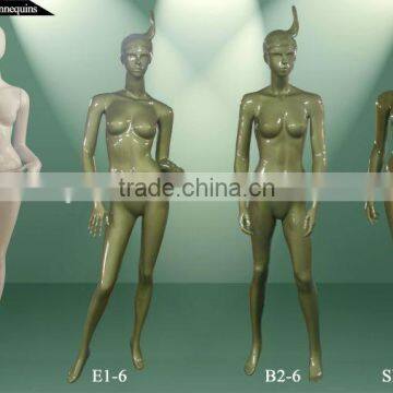 abstract glossy full body female mannequin