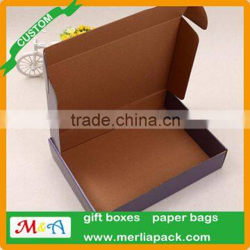 Heaven And Earth Covered Natural Corrugated Box Tie Scarves Empty Boxes