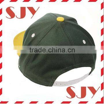 Two Tone Custom 3D Embroidrey Flat Brim Fitty Snapback Cap photo-2