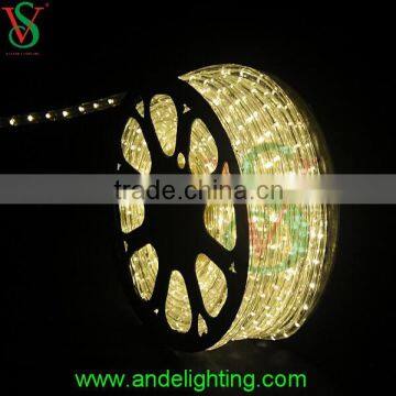 Waterproof IP65 christmas decoration round LED rope light