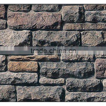 Art stone laminated roofing material