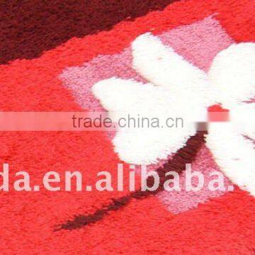 Nylon Printed Luxury Flooring Carpets Flower Shape Rug photo-2