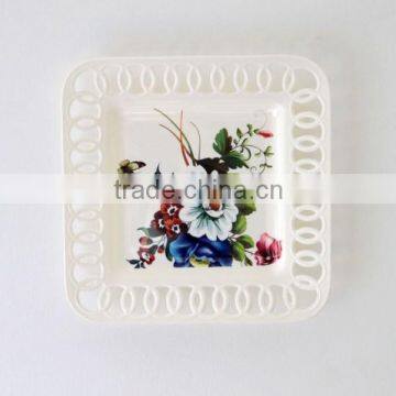 Plastic small fruit plate