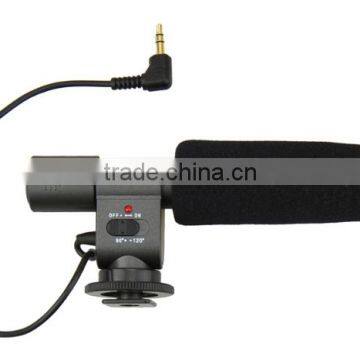 Manufacturer DSLR camera microphone , professional outdoor recording microphone for digital camera