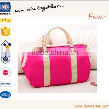 2016 Best selling customized woman hand bag,beautiful hand fashion woman hand bag