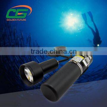 IP68 shockproof led powerful diving flashlight