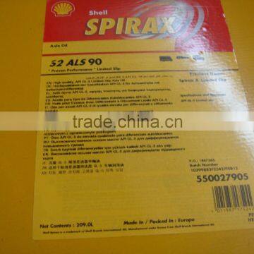 209 ltr Shell Spirax S2 ALS 90 Lubricant