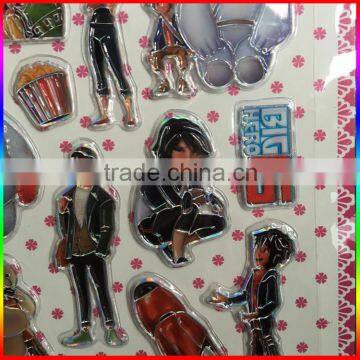 Embossed PVC Stickers Cartoon Figure Stickers photo-2