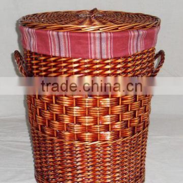 new style of willow laundry basket