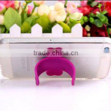 Newest Cellphone Holder/One Touch Silicone Mobile Support For People