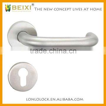 High quality reversible stainless steel SS finish door handles and locks