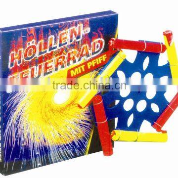 Novelty Product-Wind Spinner Wheel Fireworks