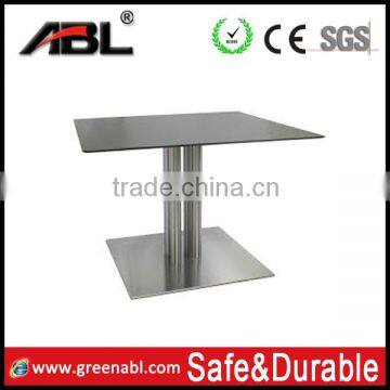 stainless steel dining table base