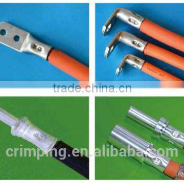 TS-03 Wire Rope Crimping Machine Suitable for 1/0-7AWG Automatic Crimping Machine