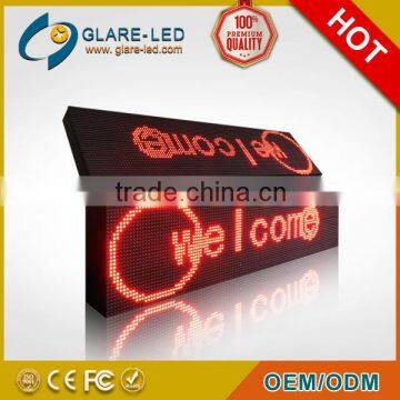 Double sided p10 led message panel