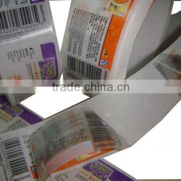 Direct Manufacturer Cheap Waterproof Transparent Labels Self-adhesive Label Stickers