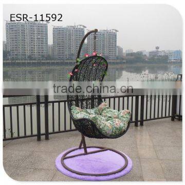 Popular rattan hanging swing chair