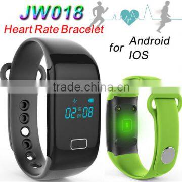 Smart Band Heart Rate Bracelet JW018 Bluetooth Smartband Sports Wristwatch Pedometer Sleep Monitor Call Reminder Wrist Watch
