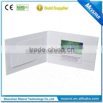 Hot Sexy hd Lcd Mp4 Player Video Card With Advertising Player photo-5