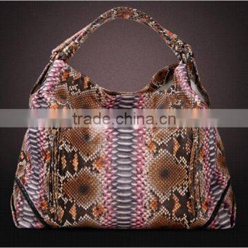 Hobo Bag Handbags Shoulder Bag Big Size for Ladies Custom Genuine Snake Handbag