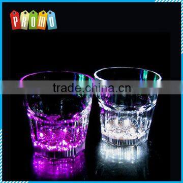 Promotional 8 Oz. Light Up Whiskey Glass With Multi LED